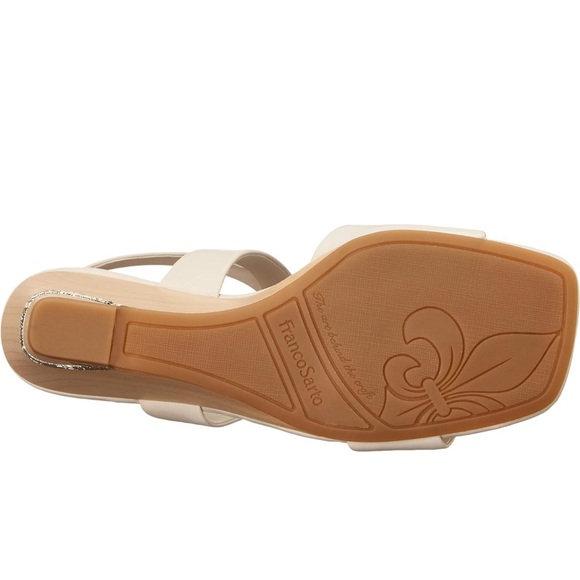 Franco Sarto Studio Ankle Strap Wedge Sandals - Picture 5 of 12